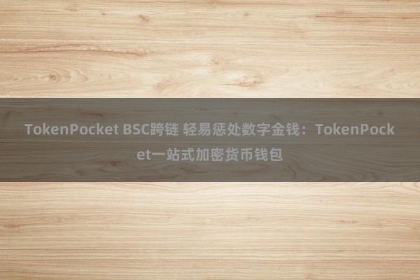 TokenPocket BSC跨链 轻易惩处数字金钱：TokenPocket一站式加密货币钱包