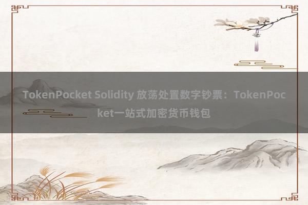 TokenPocket Solidity 放荡处置数字钞票：TokenPocket一站式加密货币钱包